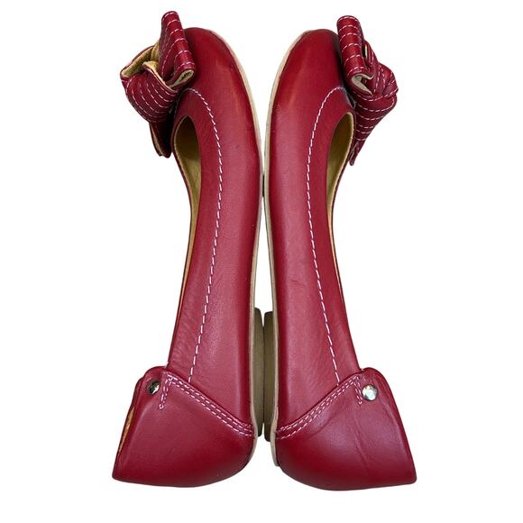 Livie & Luca Nola Ballet Flat Red sz 7 - Picture 4 of 7